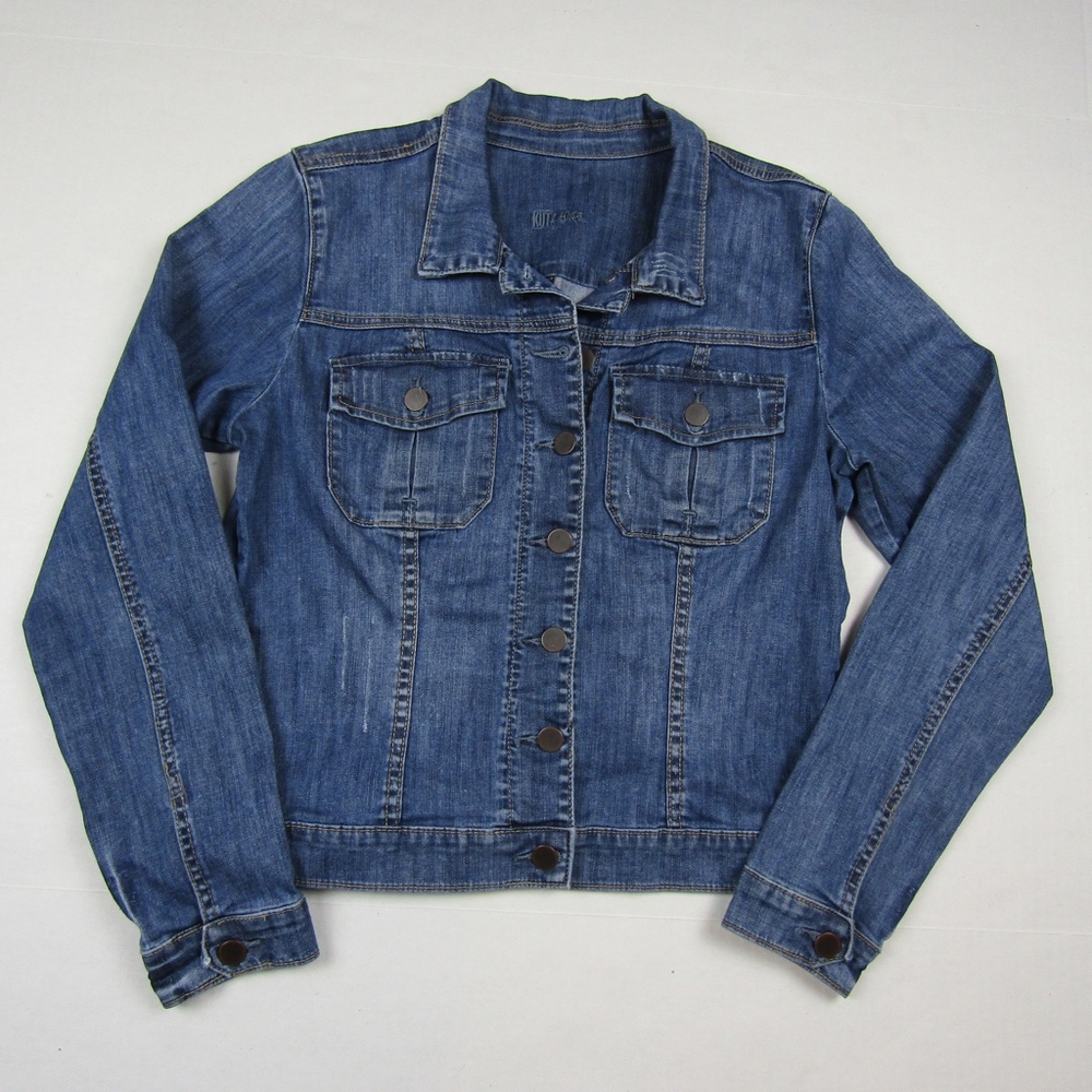 Kut from the Kloth Amelia Denim Jacket - XL